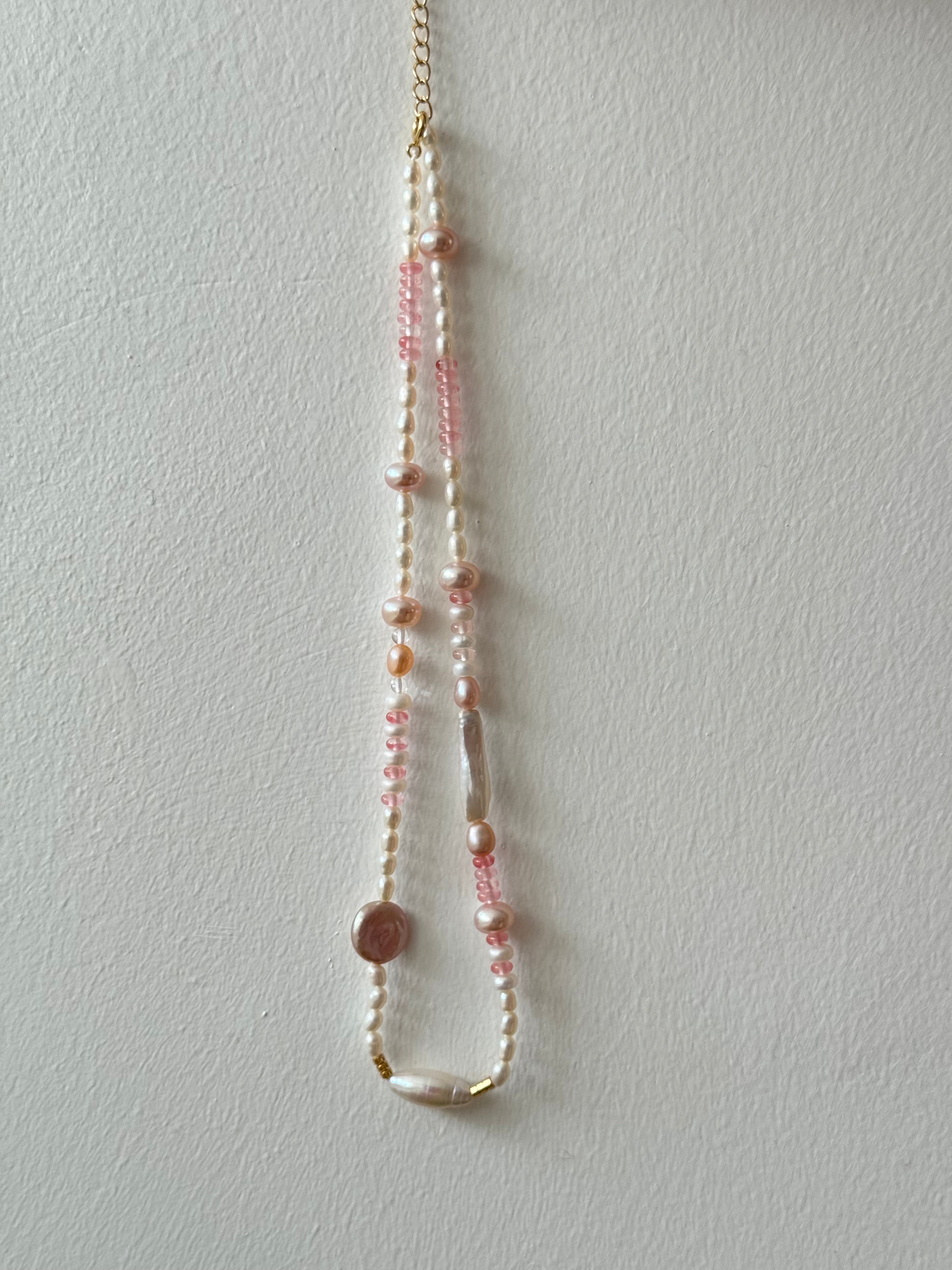 Collier de perles à fuseaux